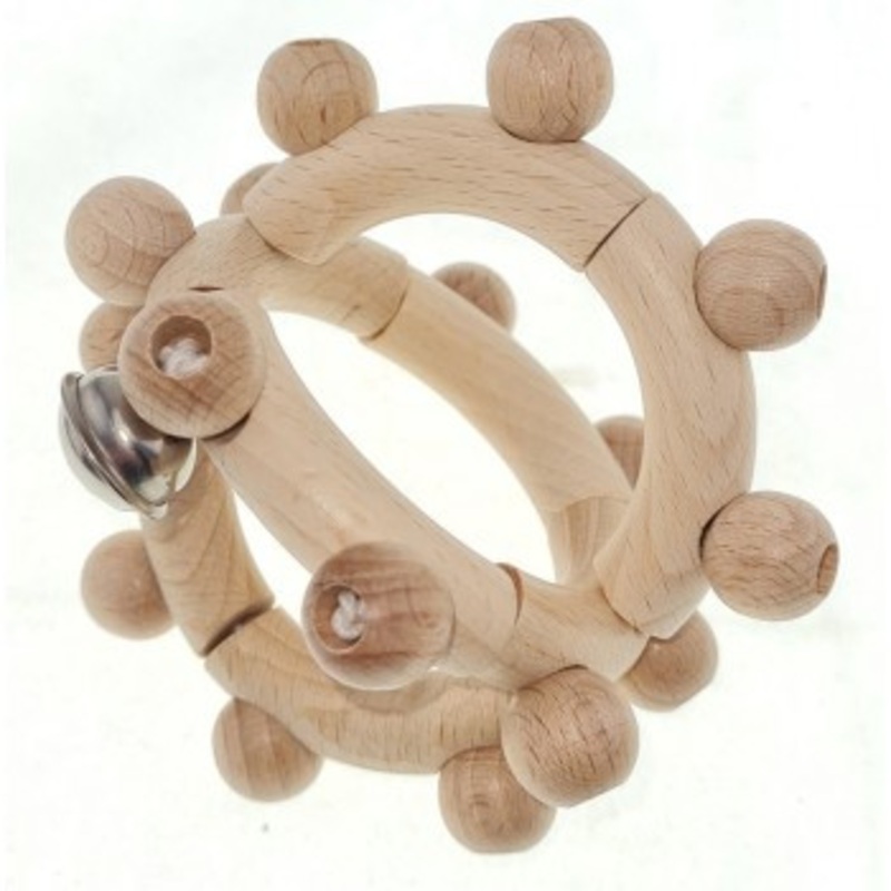 Hess-Spielzeug – Rattle Motor Ball Natural