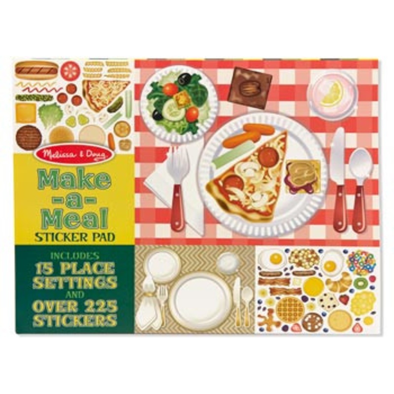 Melissa & Doug – Make-A-Meal Sticker Collection