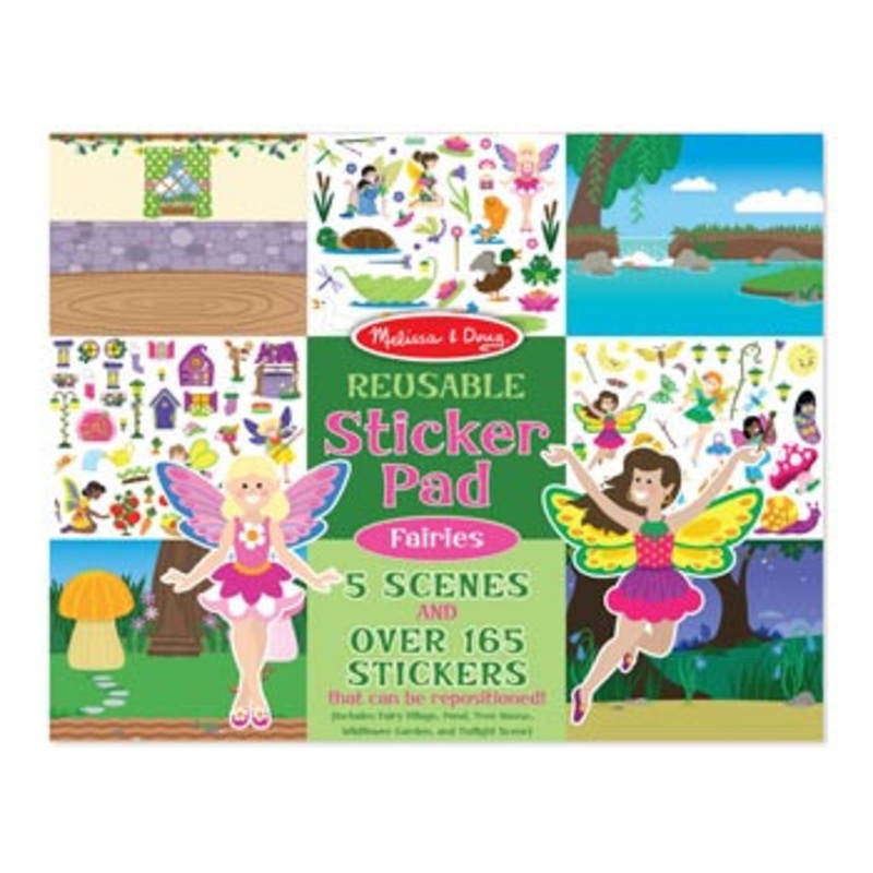 Melissa & Doug – Reusable Sticker Pad – Fairies