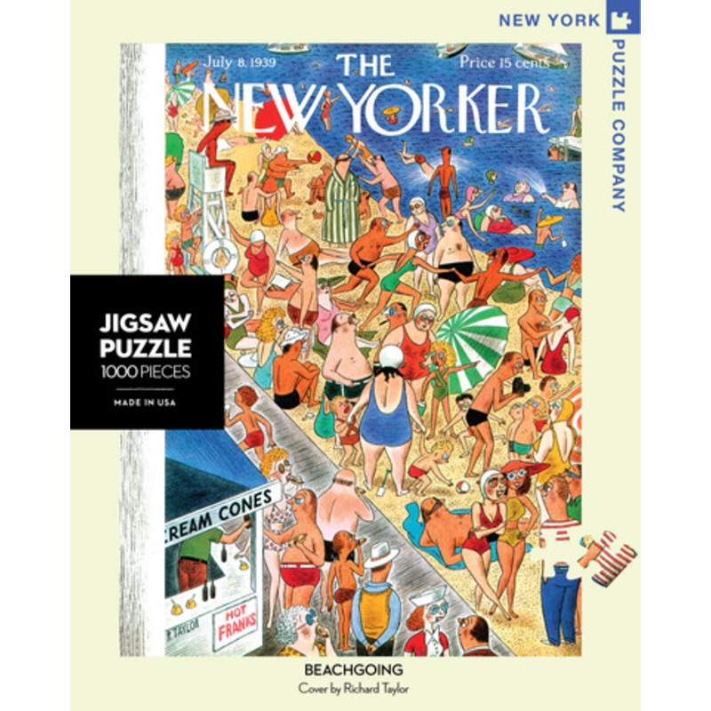 New York Puzzle Company 1000pc – Beach Going Puzzle