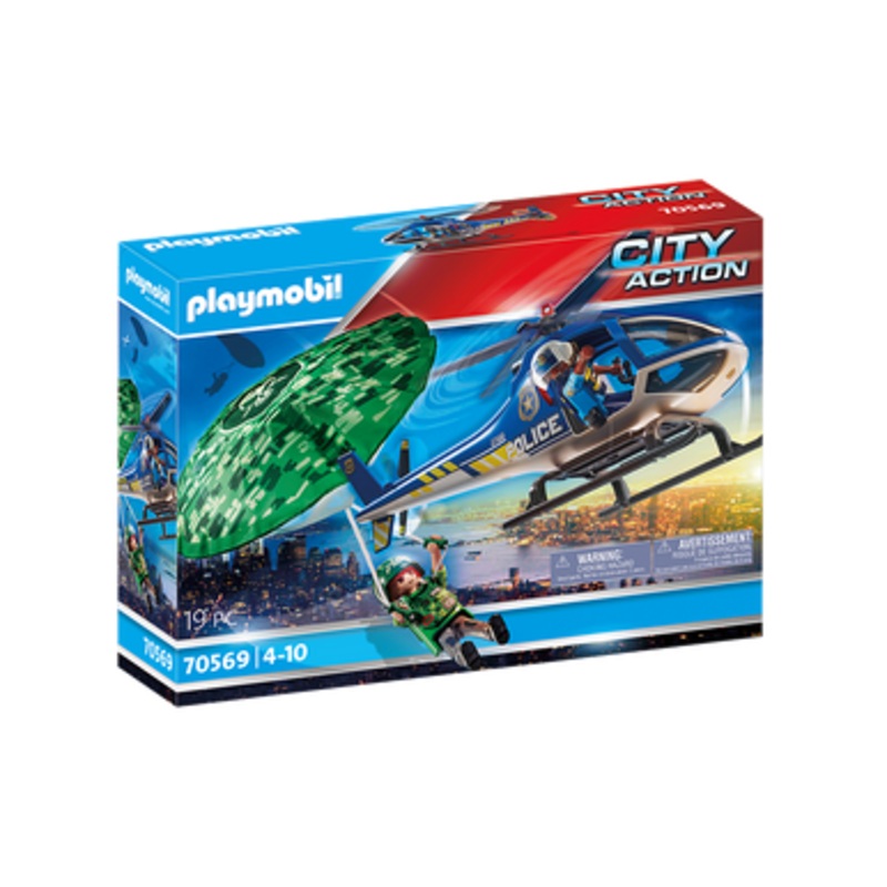 Playmobil City Action – Police Parachute Search 70569