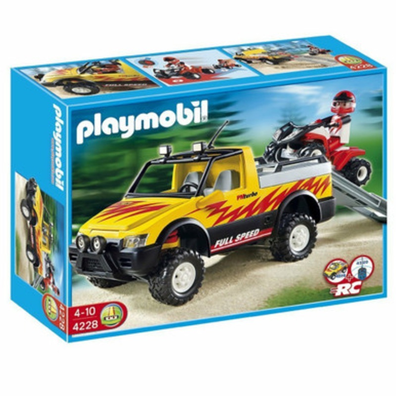 Playmobil – Pick-Up Truck with Quad 4228