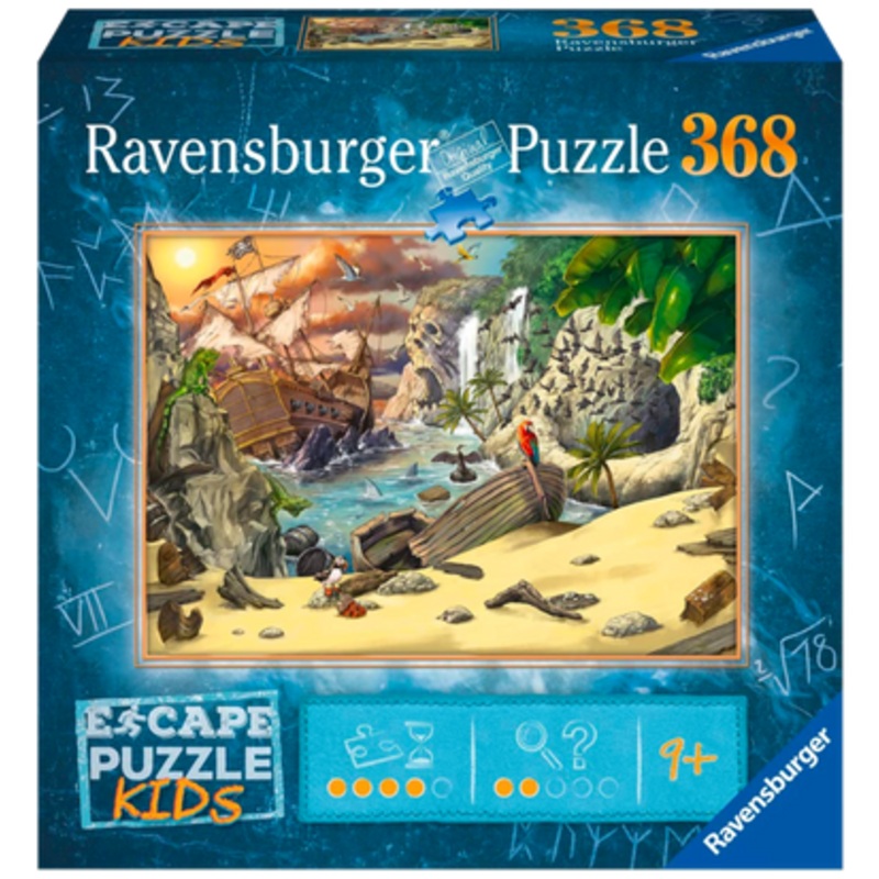 Ravensburger ESCAPE Puzzle Kids 368pc-  Pirates Peril Puzzle