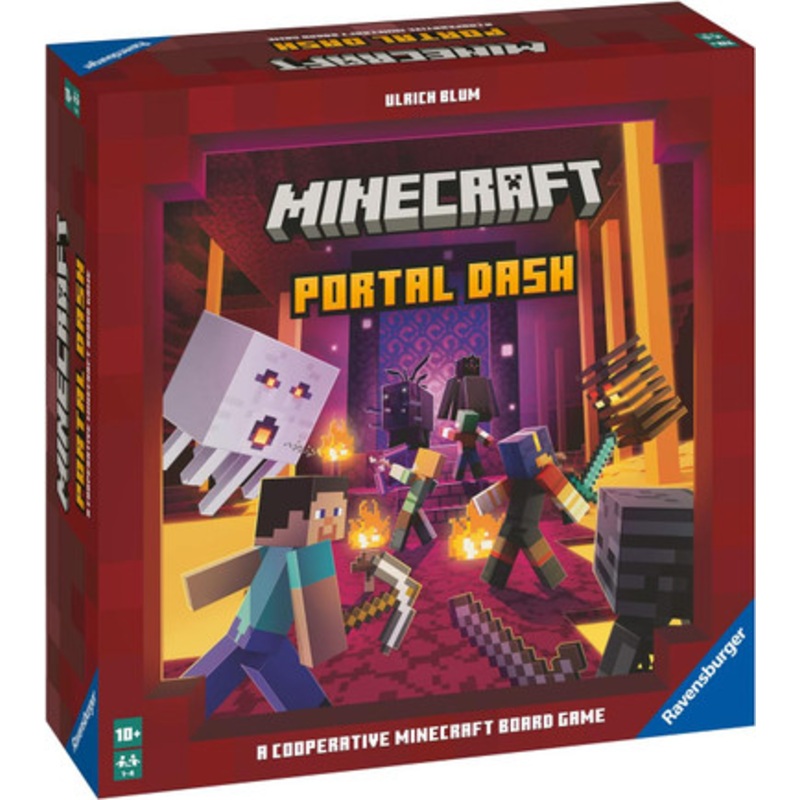 Ravensburger – Minecraft Portal Dash Strategy Board Game