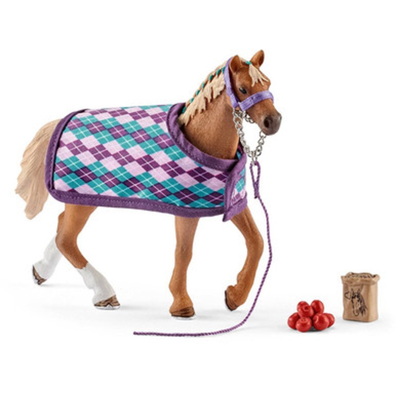 Schleich Horses – English Thoroughbred with Blanket 42360