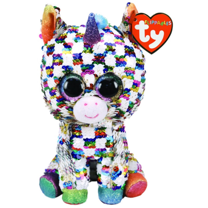 TY Beanie Boos Medium Flippable – Cosmo The Unicorn