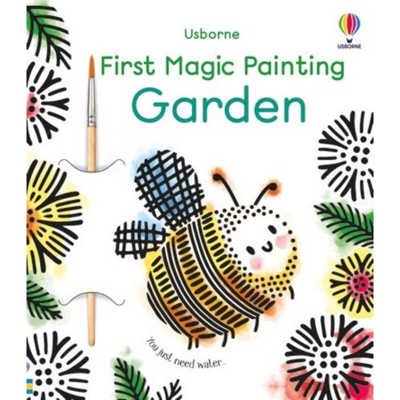 Usborne – First Magic Painting GARDEN Book