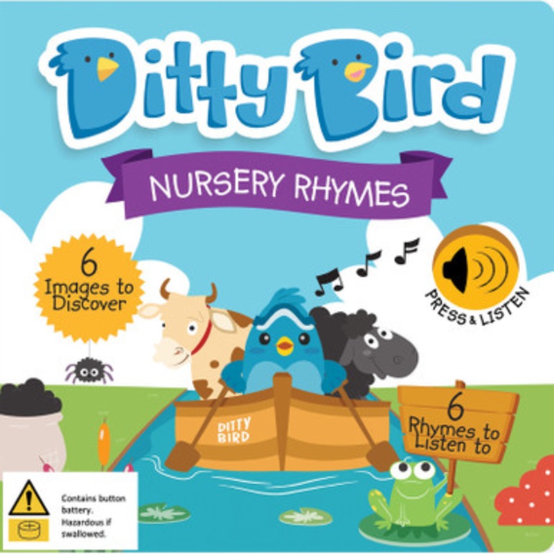 Ditty Bird – Nursery Rhymes Board Book