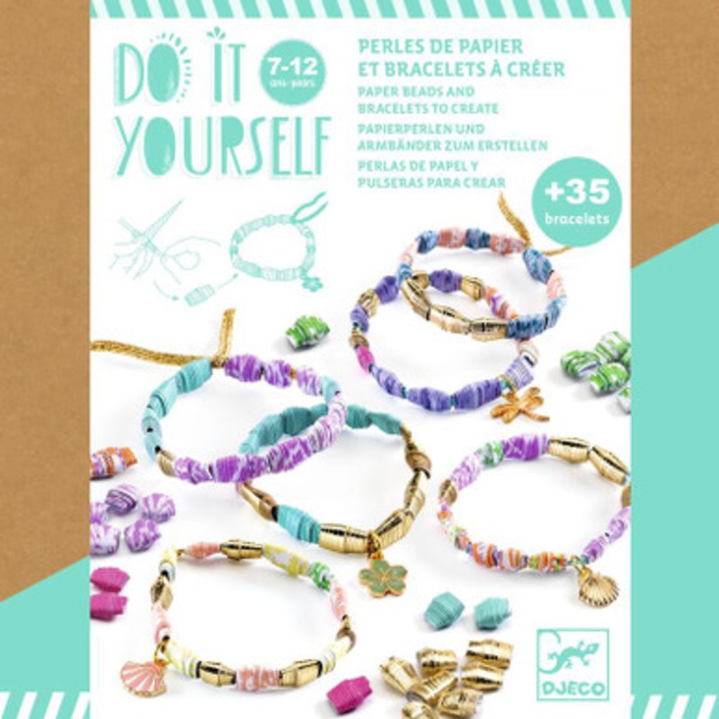 Djeco – Do It Yourself – Chic and Golden Bracelets