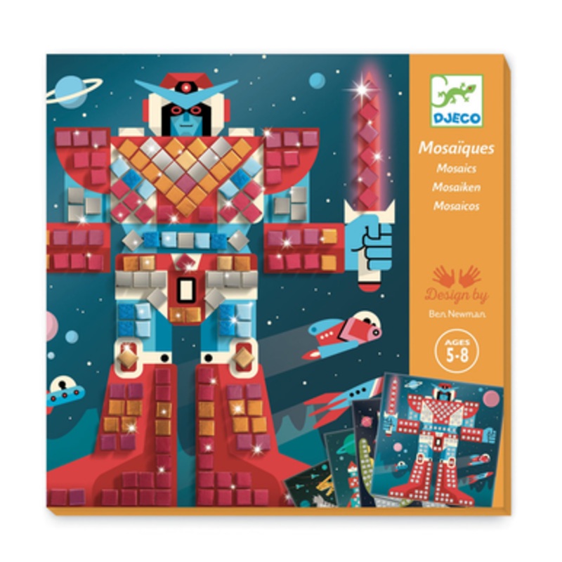 Djeco – Space Battle Mosaic Kit
