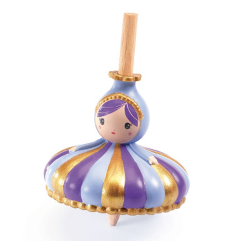 Djeco – Spinning Top Princess – Purple