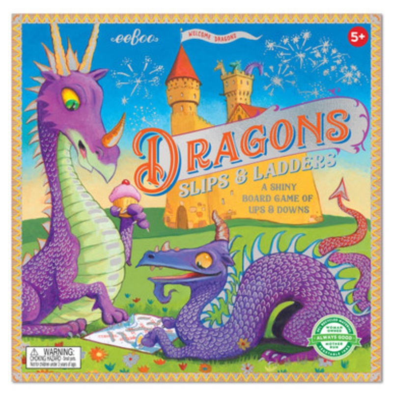 eeBoo – Dragons Slips and Ladders Board Game