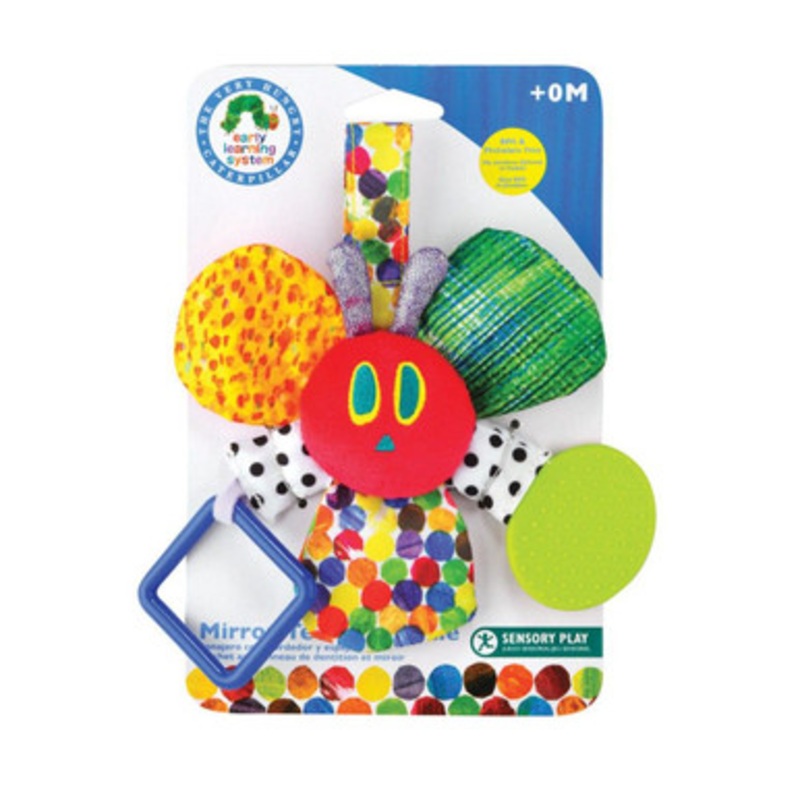 Eric Carle The Very Hungry Caterpillar – Mirror Teether Rattle * Assorted Styles