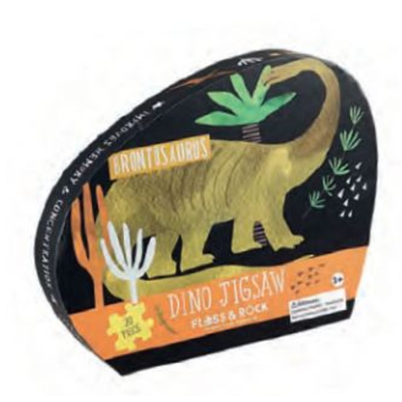 Floss & Rock 20pc – Dino Shaped Puzzle