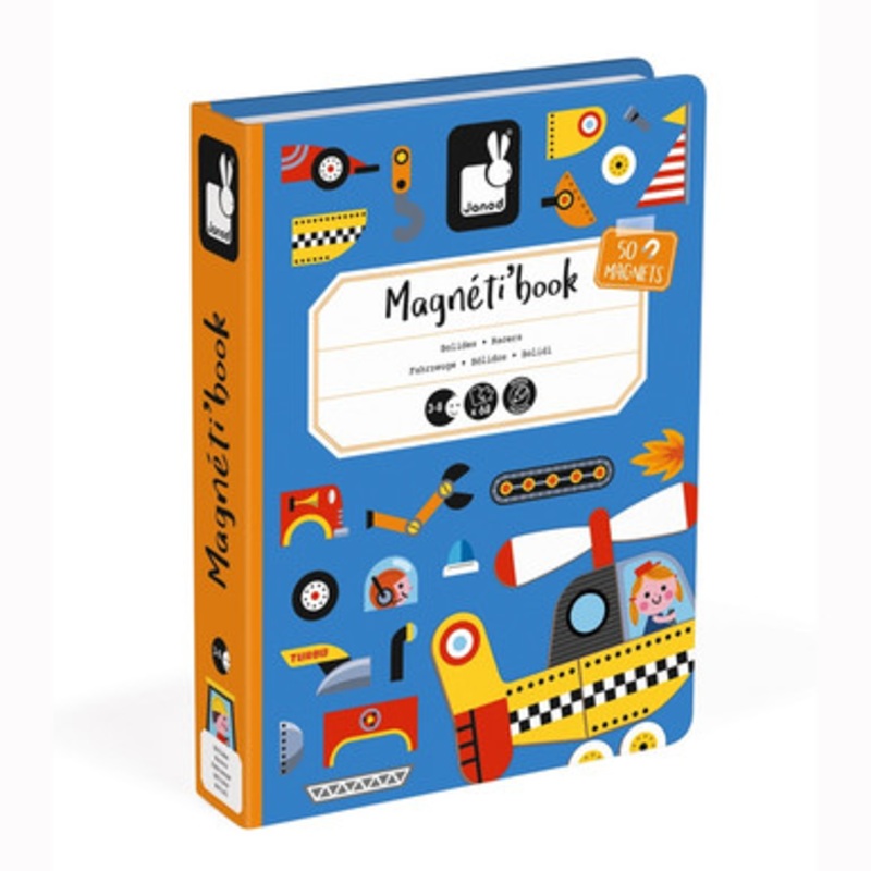 Janod – Racers Magnetibook