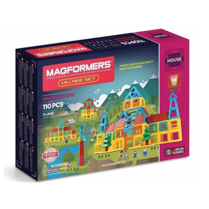 Magformers Village Set 110 pce