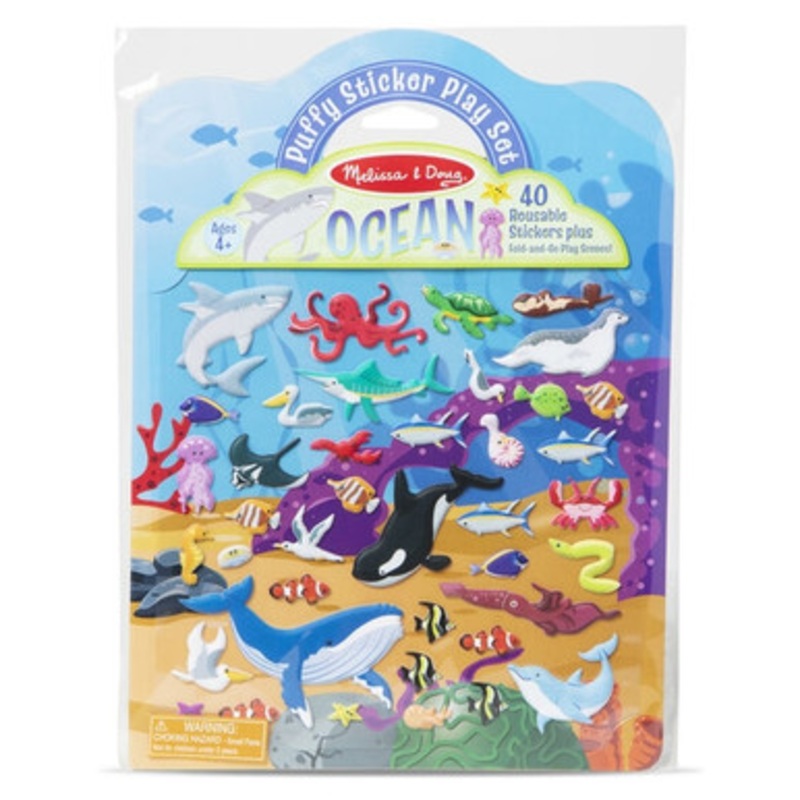 Melissa and Doug – Ocean Reusable Puffy Sticker Playset