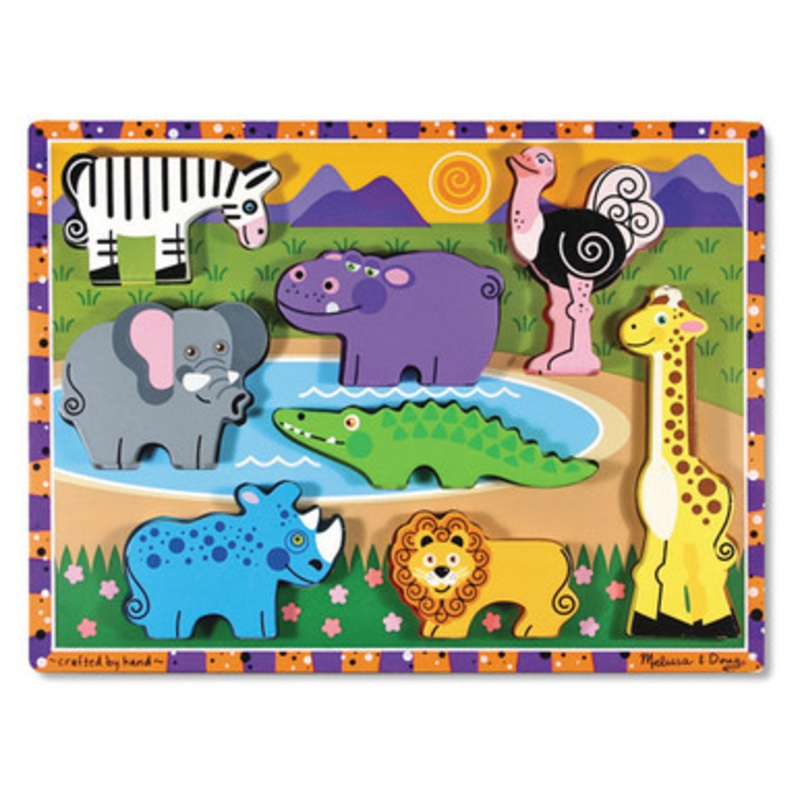 Melissa & Doug – Safari Chunky Puzzle