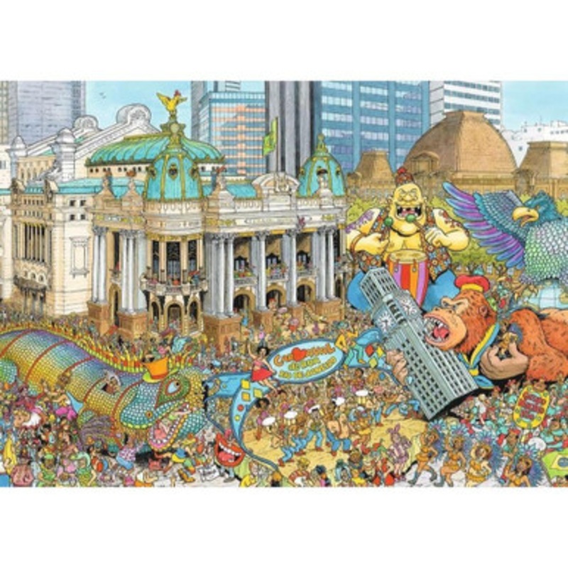 Ravensburger 1000pc – Rio de Janeiro Cinelandia Puzzle