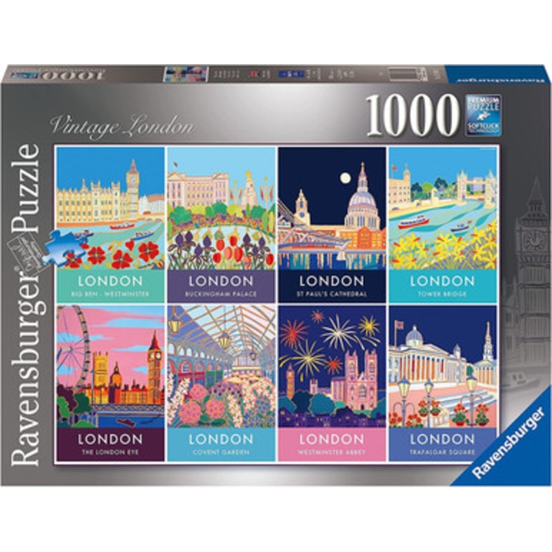Ravensburger 1000pc – Vintage LondonPuzzle