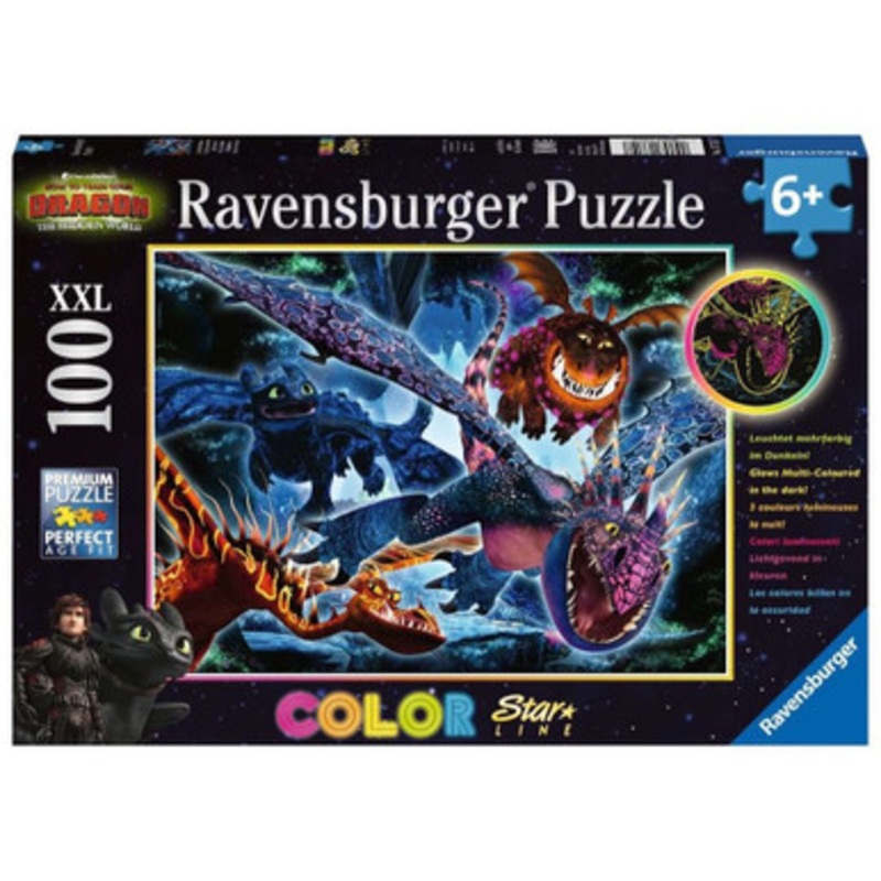 Ravensburger 100pc – How To Train Your Dragon Luminous Puzzle