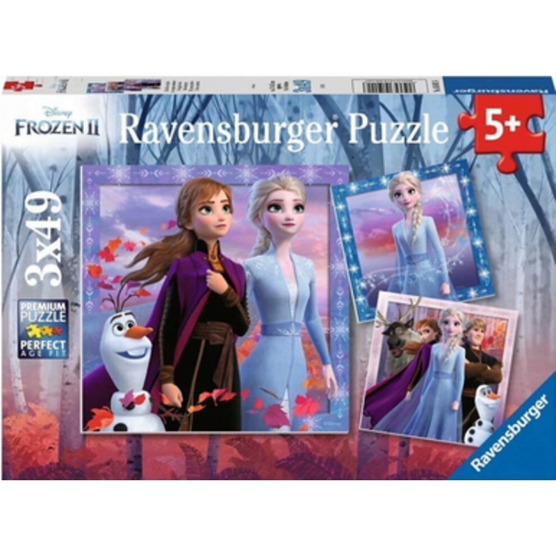 Ravensburger 3x49pc – Frozen 2 The Journey Starts Puzzles