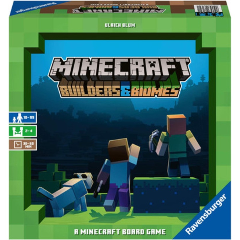 Ravensburger – Minecraft Builders & Biomes Board Game