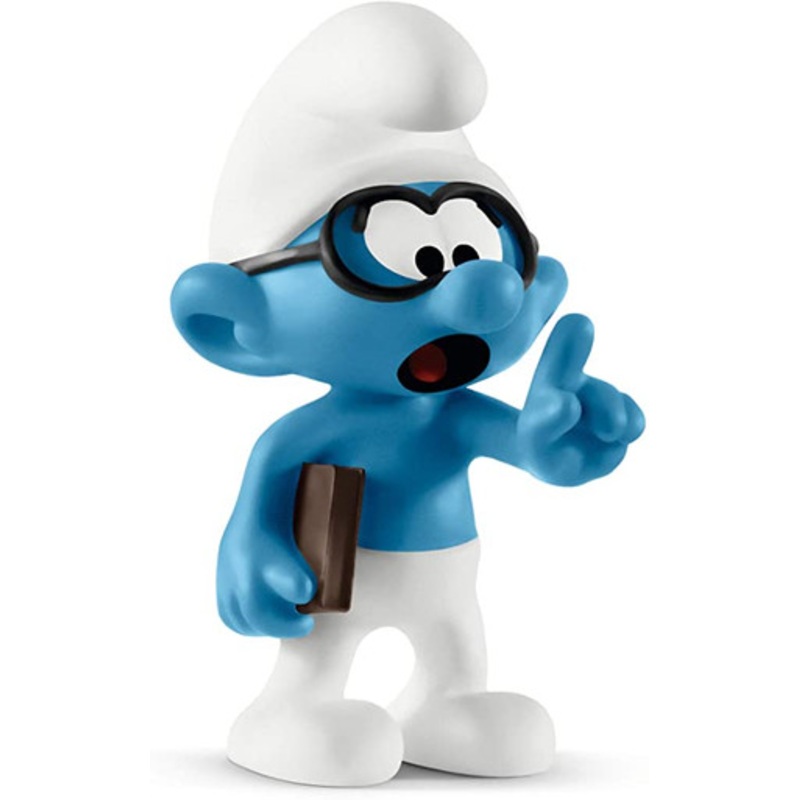 Schleich Smurfs – Brainy Smurf 20812