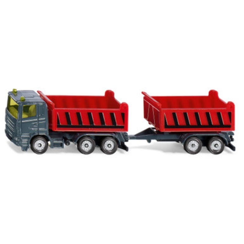 Siku – 1685 – Truck with Dumper Body and Tipping Trailer