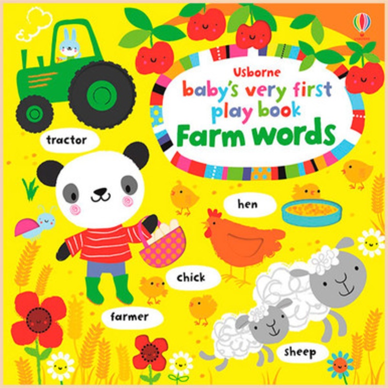Usborne – Baby’s Very First Play Book – Farm Words