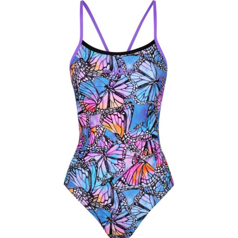 Amanzi – Girls Proback One Piece Swimmers – Flutter