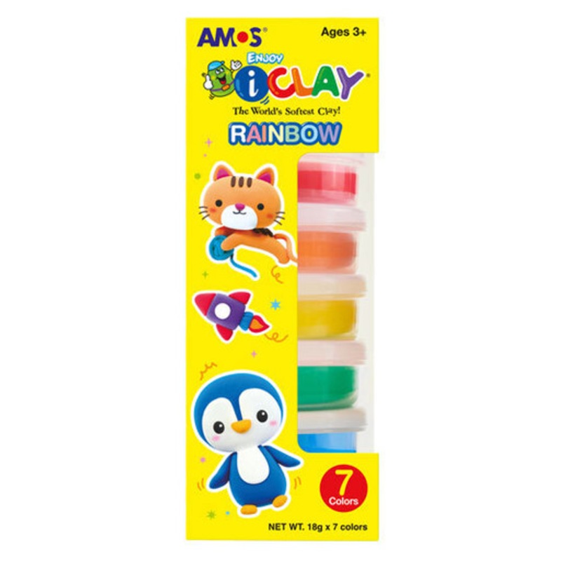 Amos – Iclay 18g – 7 Colour Rainbow