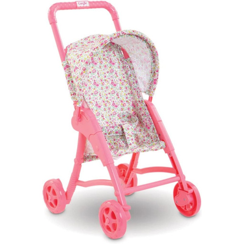 Corolle Mon Premier Poupon – Floral Stroller for 30cm Baby Dolls