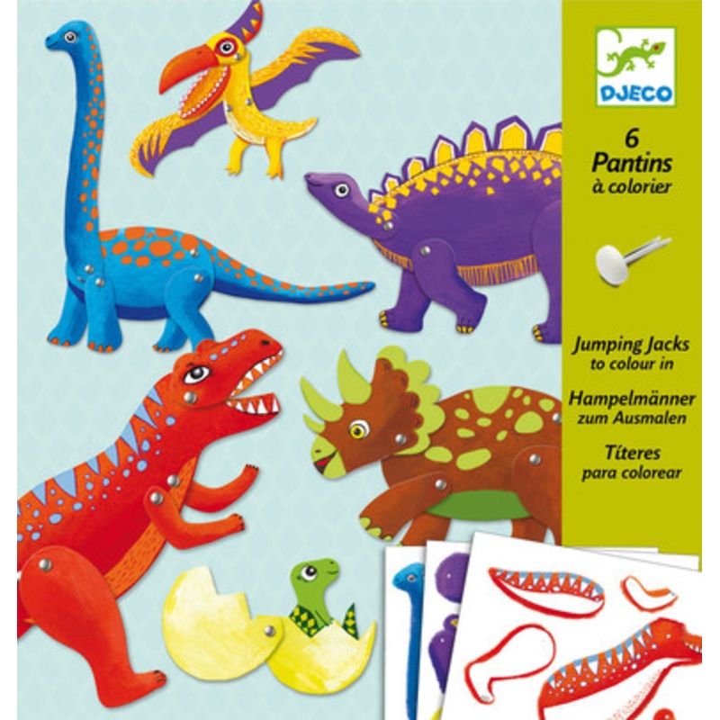 Djeco – Dinos Small Puppets