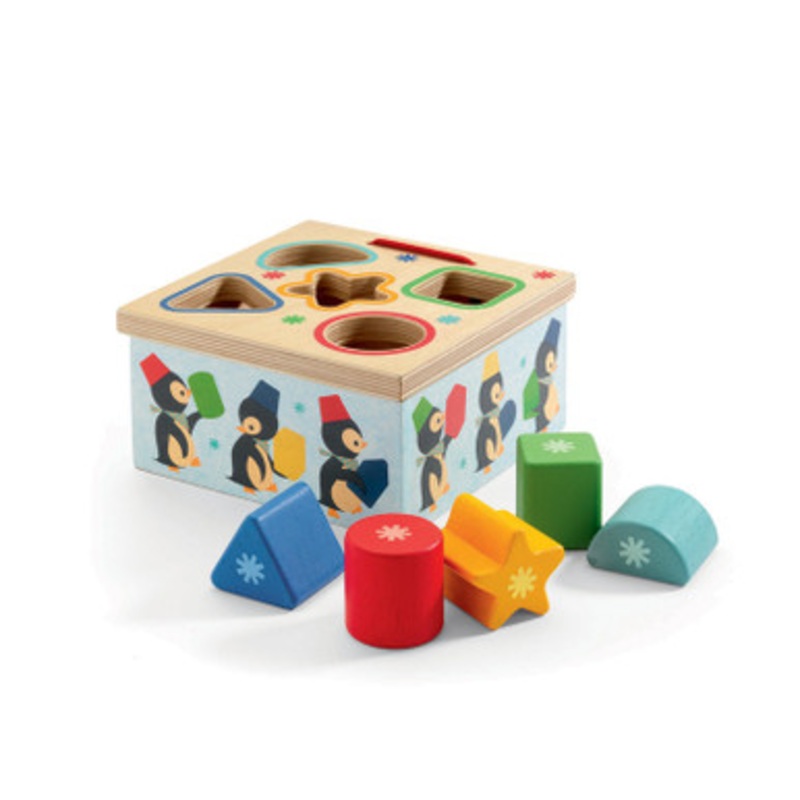 Djeco – Geo Junzo Shape Sorter 18m+
