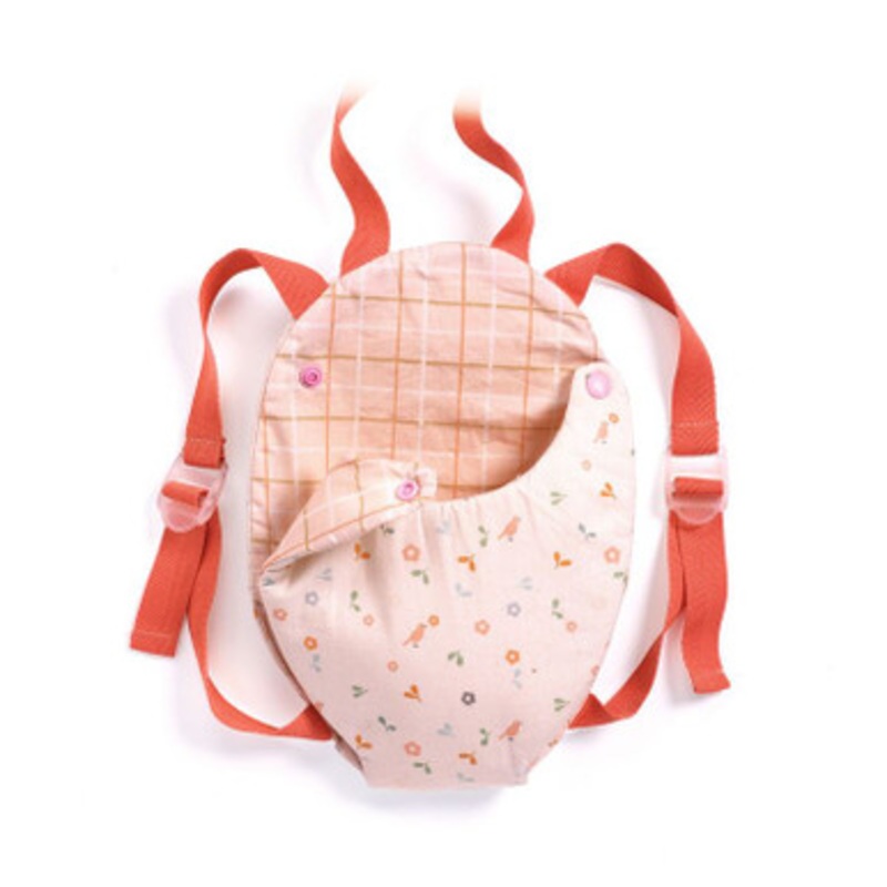 Djeco – Pomea Collection – Lavender Baby Doll Carrier