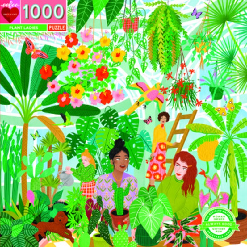 eeBoo 1000pc – Plant Ladies Puzzle