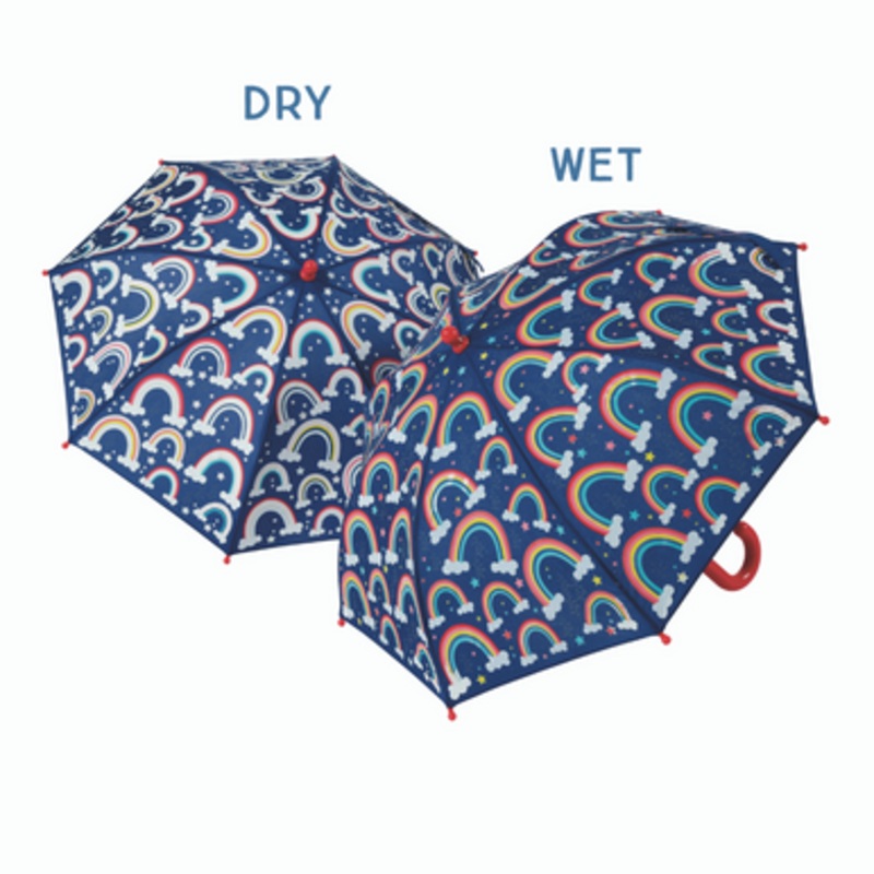 Floss & Rock Colour Changing Umbrella – Rainbow Repeat