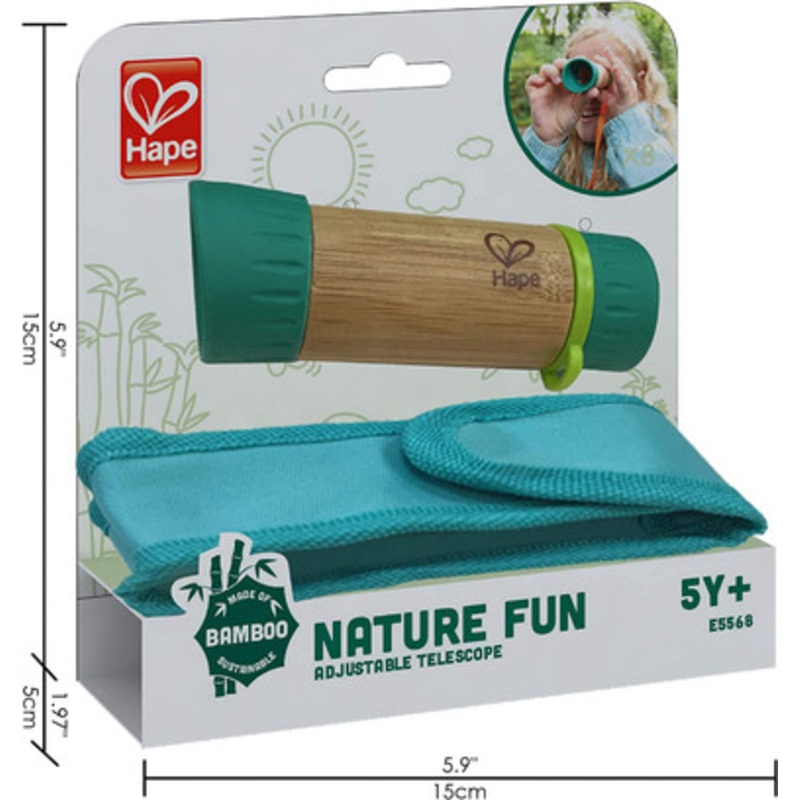 Hape – Nature Fun – Adjustable Telescope