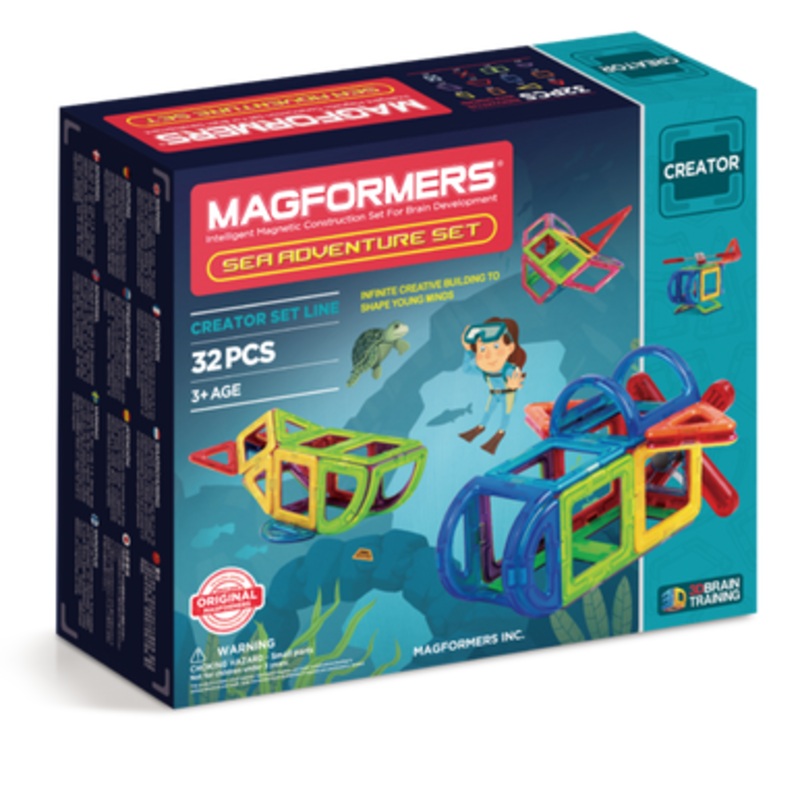 Magformers – Sea Adventure Set 32 pce
