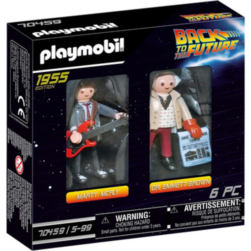 Playmobil – Back to the Future – Marty Mcfly & Dr Brown | 70459