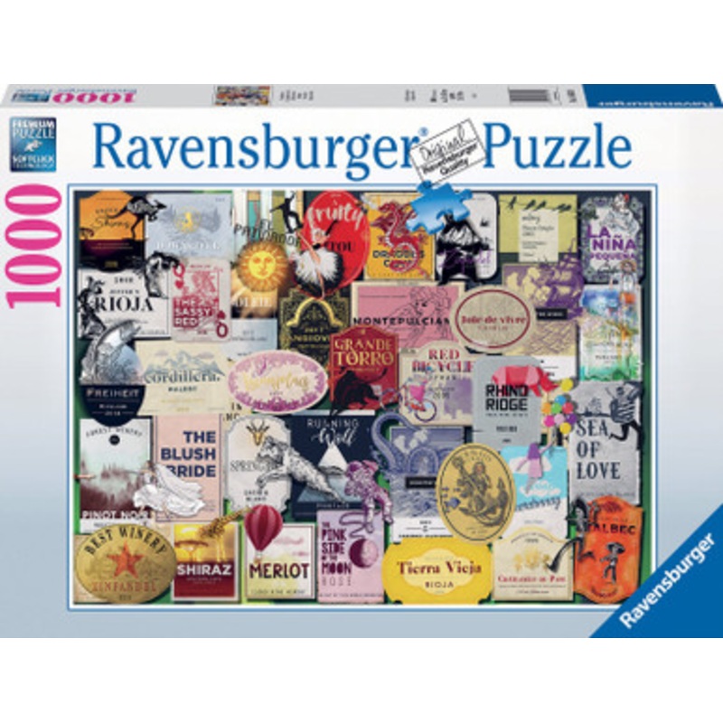 Ravensburger 1000pc – Wine Labels