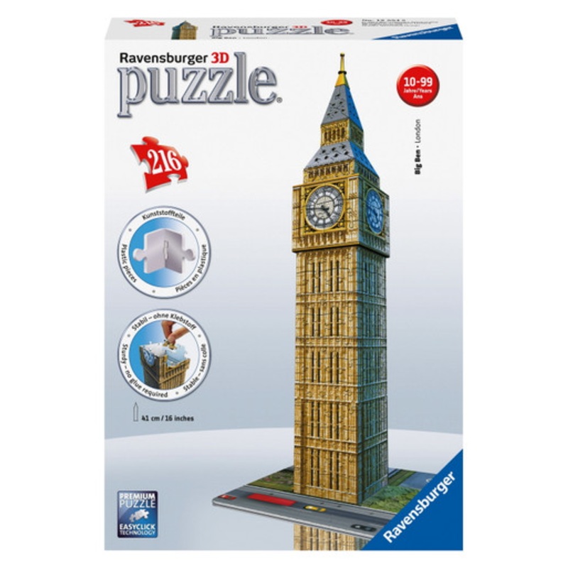 Ravensburger 216pc – Big Ben 3D Puzzle