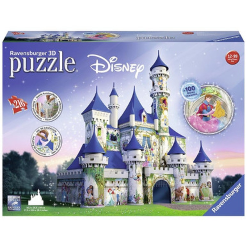 Ravensburger – Disney Princesses Castle 3D Puzzle 216pc