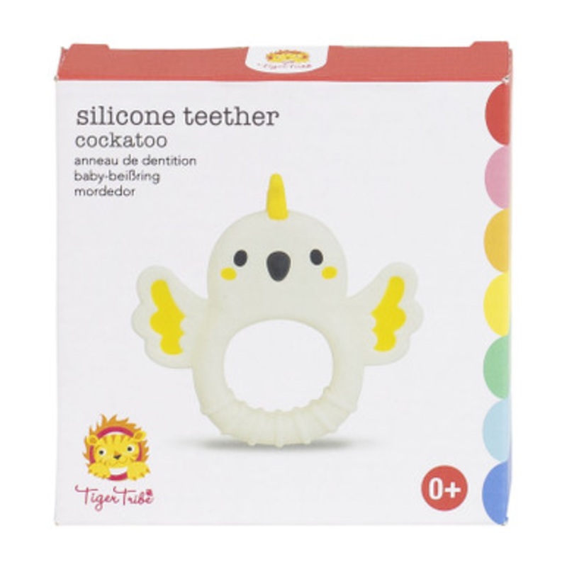 Tiger Tribe – Silicone Teether – Cockatoo