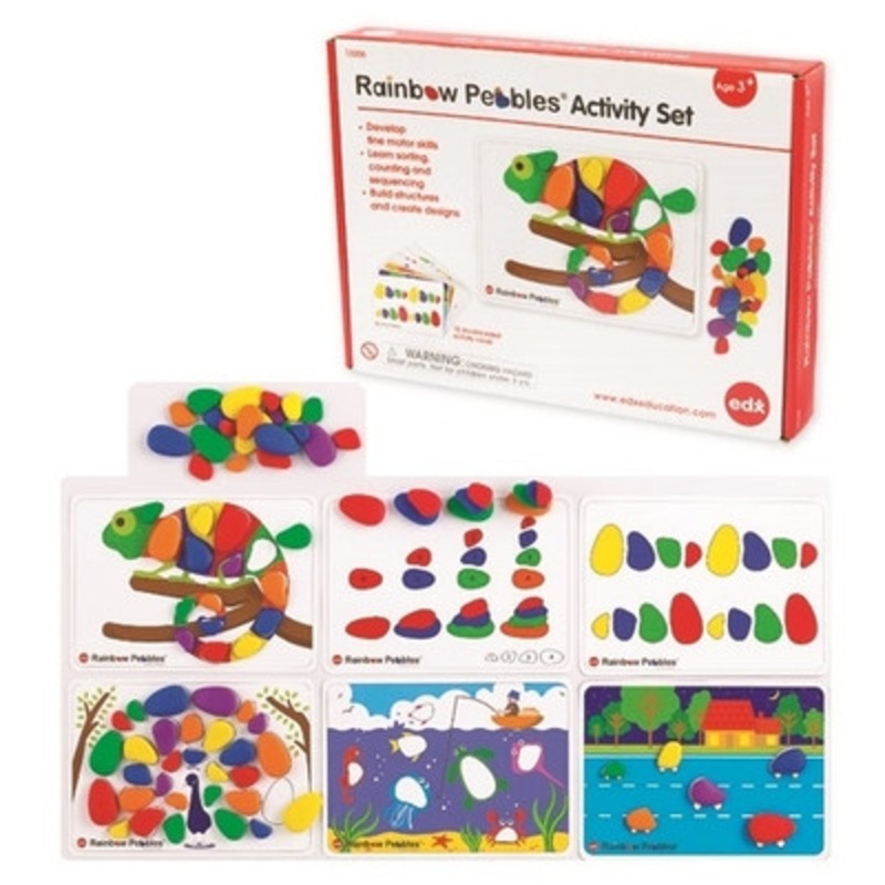edx Education – Rainbow Pebbles Activity Set