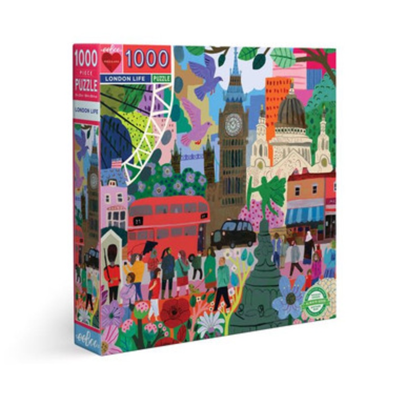 eeBoo 1000pc – London Life Puzzle