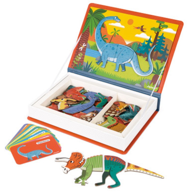 Janod – Dinosaurs Magnetibook