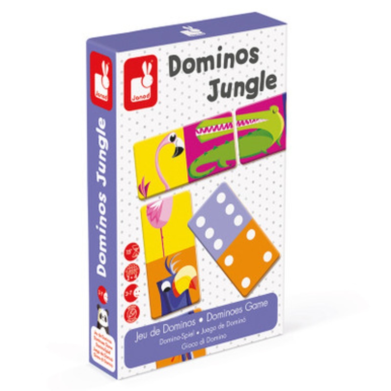 Janod Giant Dominoes – Dominos Jungle