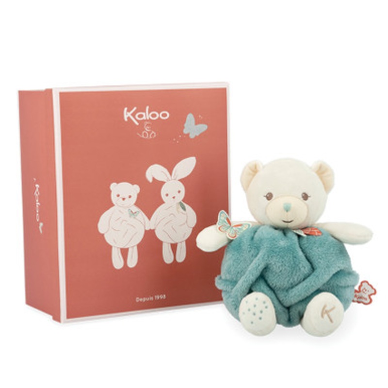 Kaloo – Plume Bear Teal 23cm